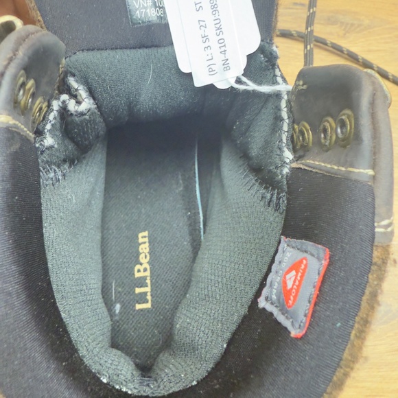 LL Bean 6 women Boot TEK 2.5 200 Gram Isolated Vibram Soles Hiking Outdoor - Picture 8 of 9